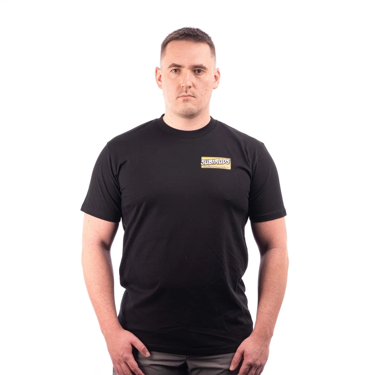 Subimods Official "Workshop" Short Sleeve Shirt Black - Image 3