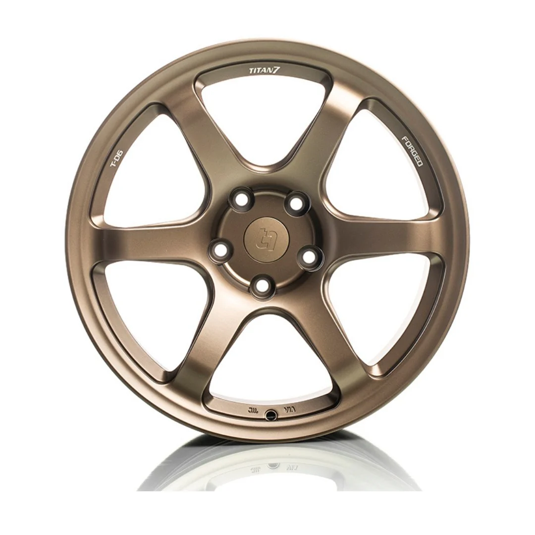 Titan 7 T-D6 Launch Edition Forged 6 Spoke Rim 17x9.0 +47 5x100 2022-2026 BRZ / 2022-2026 GR86