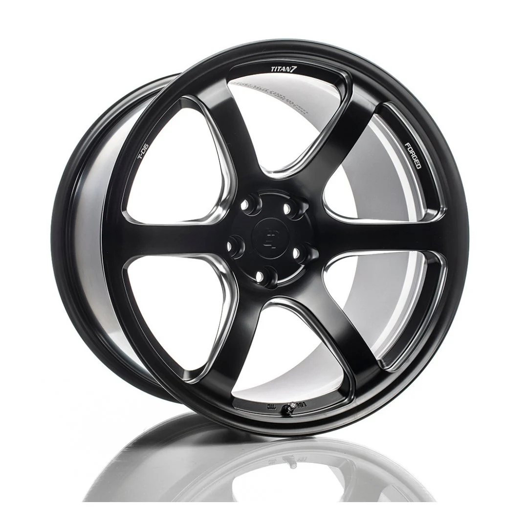 Titan 7 T-D6 Launch Edition Forged 6 Spoke Rim 18x9.5 +40 5x114.3 2015-2026 WRX / 2008-2021 STI - Image 4