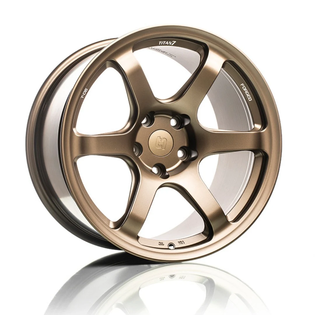 Titan 7 T-D6 Launch Edition Forged 6 Spoke Rim 18x9.5 +40 5x114.3 2015-2026 WRX / 2008-2021 STI - Image 5