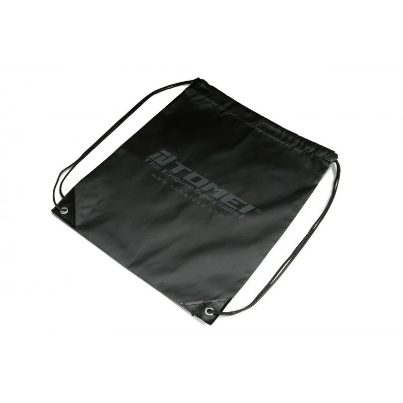 Tomei Draw String Bag - Black - Image 2