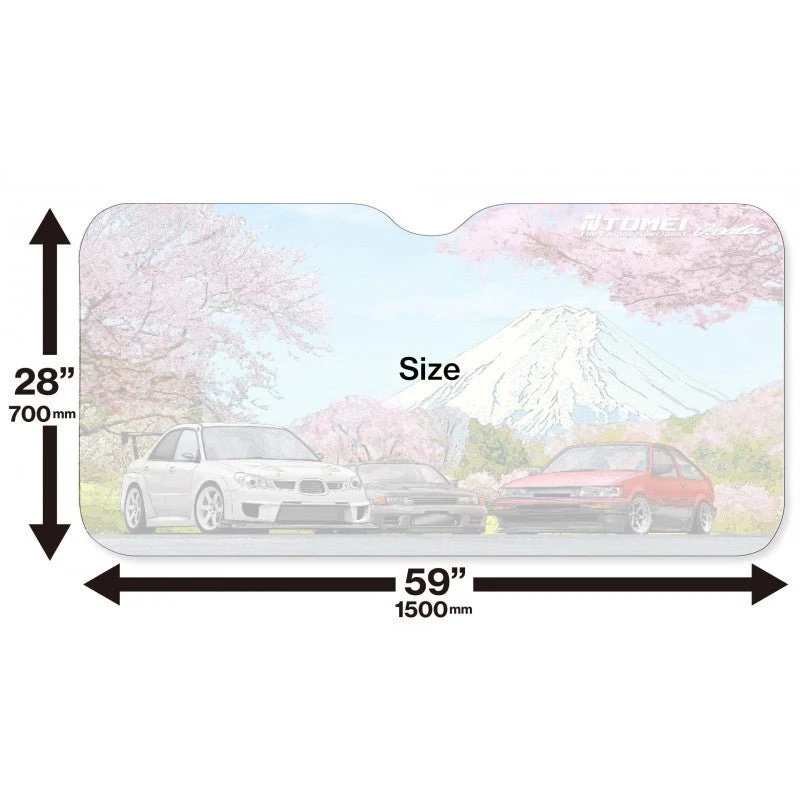 Tomei WRX / STI Minatomirai Yokohama Sun Shade - Image 3