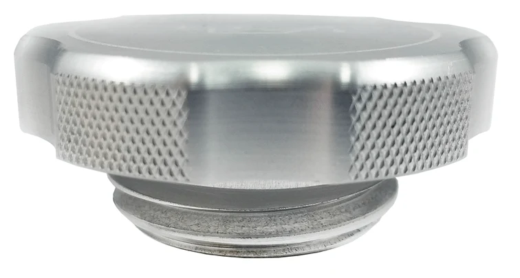 Torque Solution Billet Oil Cap Silver Most Subaru Models - Image 2