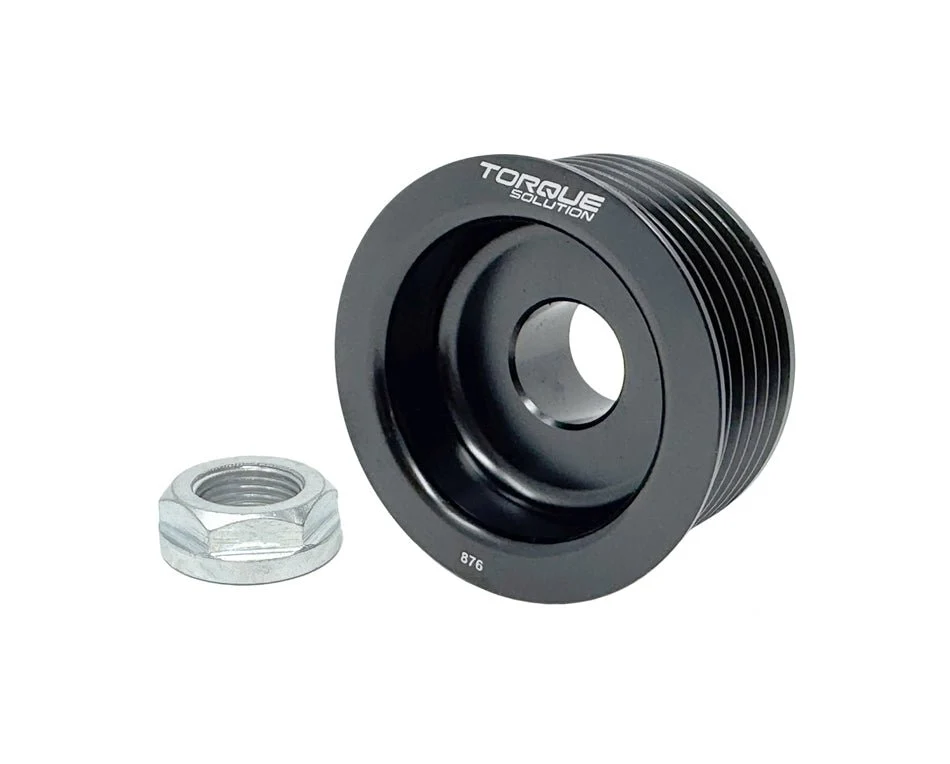 Torque Solution Lightweight Alternator Pulley 2015-2026 WRX / 2014-2018 Forester XT / 2019-2025 Ascent / 2021-2025 Legacy / 2021-2025 Outback