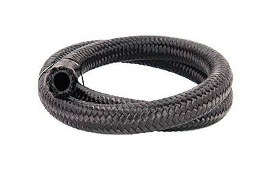 Torque Solution Nylon Braided Rubber Hose -10AN 5 Feet Long