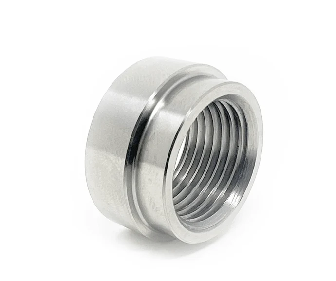 Torque Solution O2 Sensor Bung Titanium - Image 2