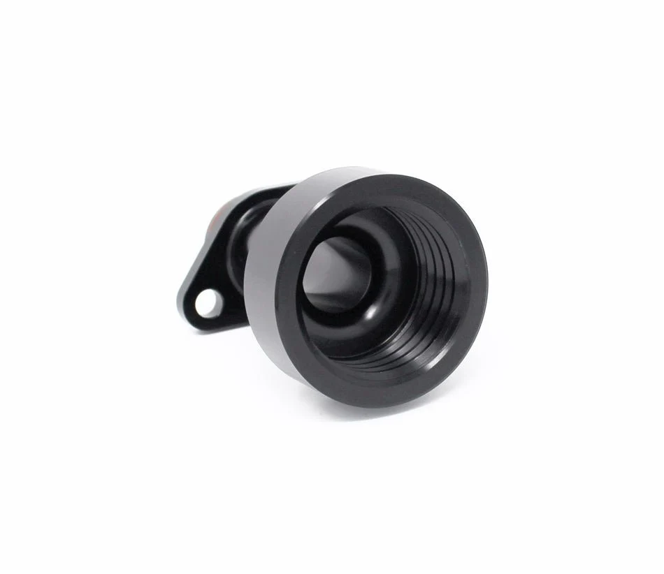 Torque Solution Short Oil Fill Tube Black Most Subaru Models - Image 3
