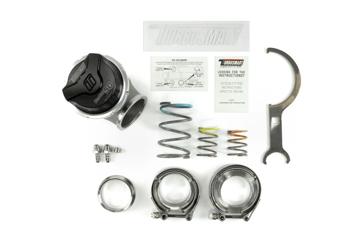 Turbosmart GenV ProGate50 14psi 50mm External Wastegate Black - Image 2
