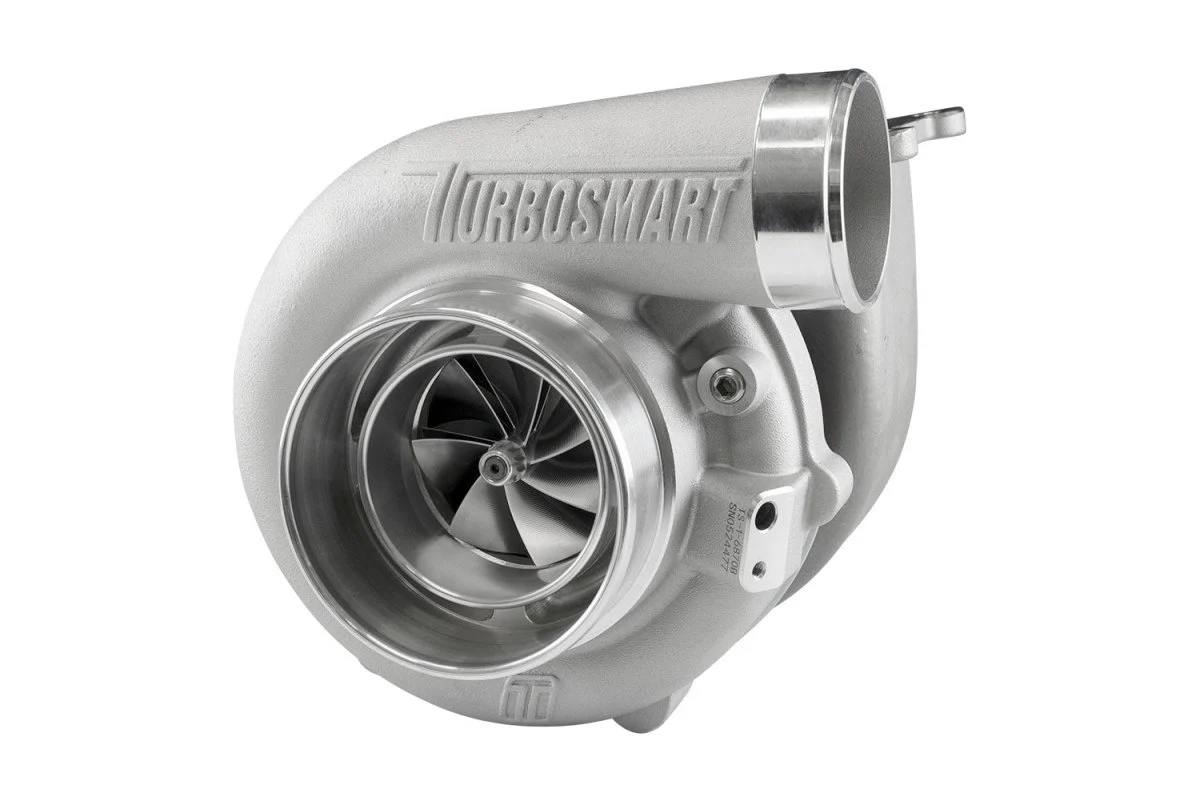 Turbosmart TS-1 6870 Kompact Externally Wastegated Turbo w/ T4 Divded Inlet, V-Band Outlet, 1.00AR Hotside - Image 3