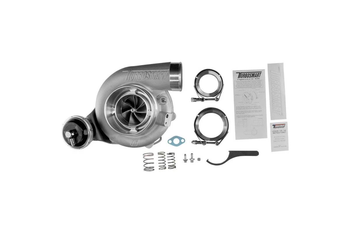 Turbosmart TS-1 6466 Internally Wastegated Turbo w/ V-Band Inlet, V-Band Outlet, 0.82AR Hotside