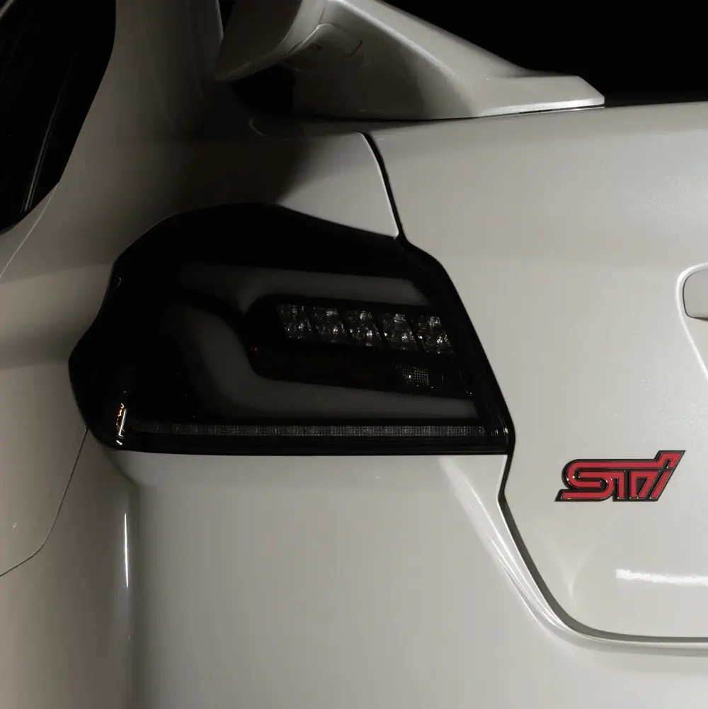 Valenti ULTRA LED Tail Lights Light Smoke Lens w/ Black Base 2015-2021 WRX / 2015-2021 STI - Image 7
