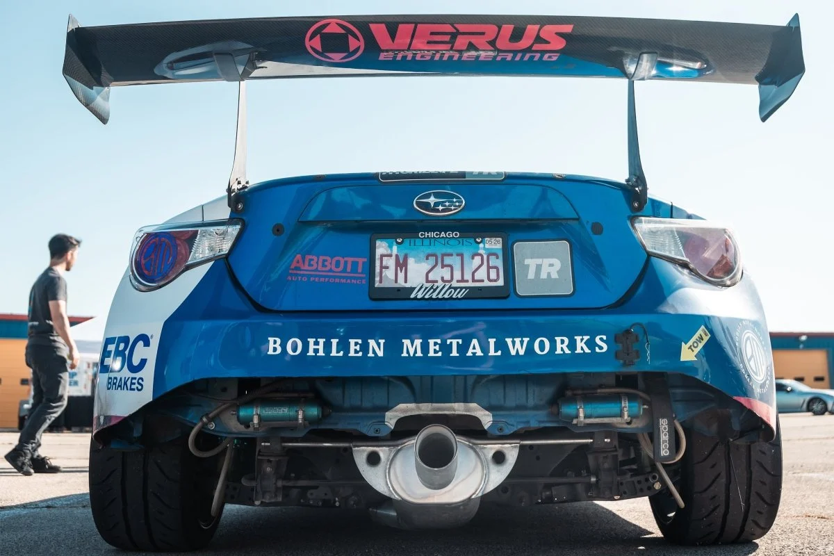 Verus Engineering Swan Neck UCW Wing Kit w/ Aluminum Endplates 13-21 BRZ / 13-16 FR-S / 12-20 GT86 - Image 9