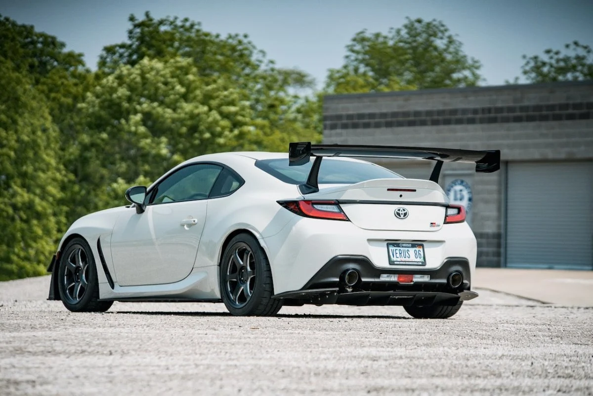 Verus Engineering UCW Swan Neck Rear Wing Kit w/ Metal End Plates 2022-2026 BRZ / 2022-2026 GR86 - Image 11