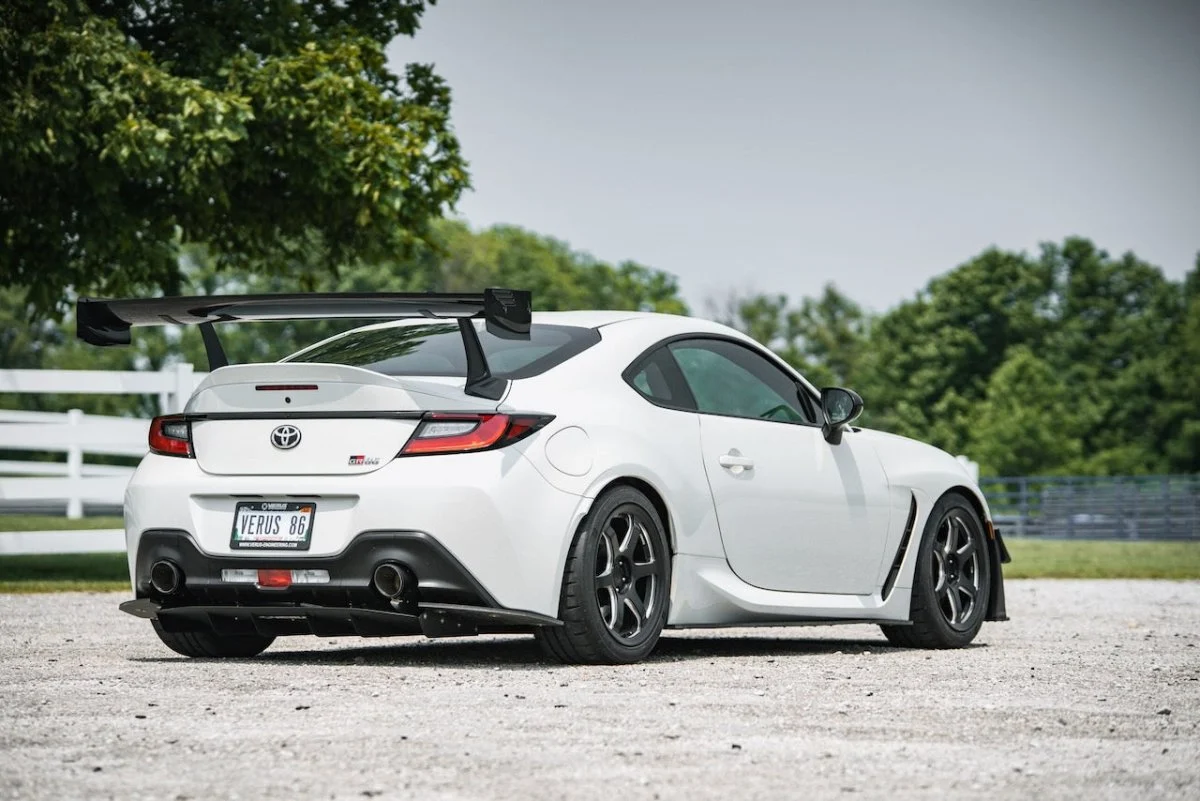 Verus Engineering UCW Swan Neck Rear Wing Kit w/ Metal End Plates 2022-2026 BRZ / 2022-2026 GR86 - Image 9