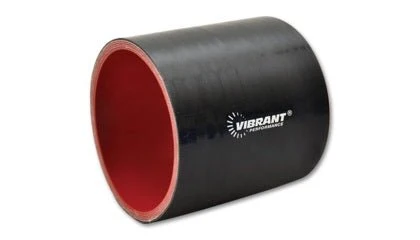 Vibrant Silicone Coupler 3in Black