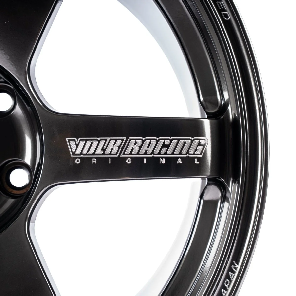 Volk Racing TE37 Saga S-Plus Shining Black Metal 18X9.5 +38 5x114.3 2015-2026 WRX / 2011-2021 STI - Image 3