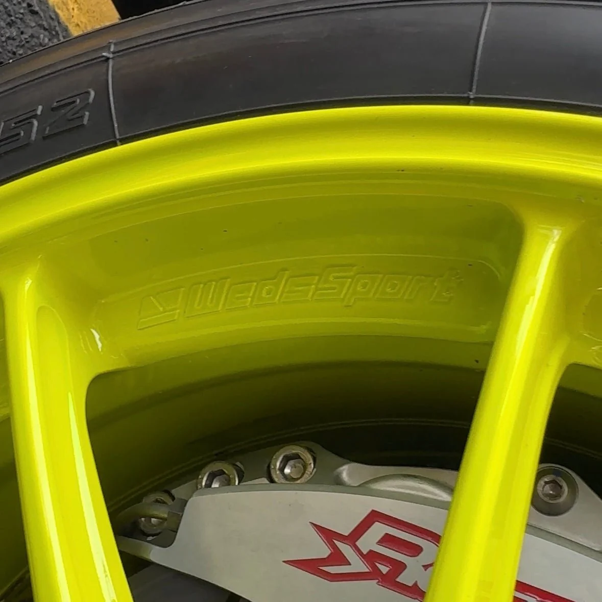 WedsSport TC-105X AMF GT Yellow 18x9.5 5x114.3 +35mm Offset 2015-2026 WRX / 2011-2021 STI - Image 10