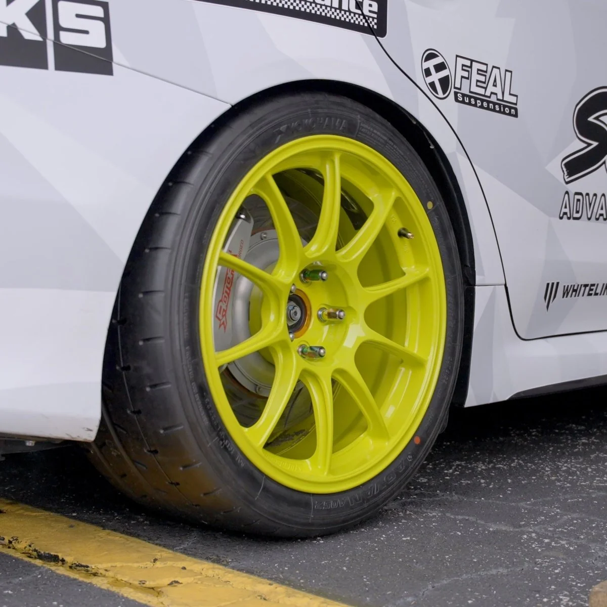 WedsSport TC-105X AMF GT Yellow 18x9.5 5x114.3 +35mm Offset 2015-2026 WRX / 2011-2021 STI - Image 11