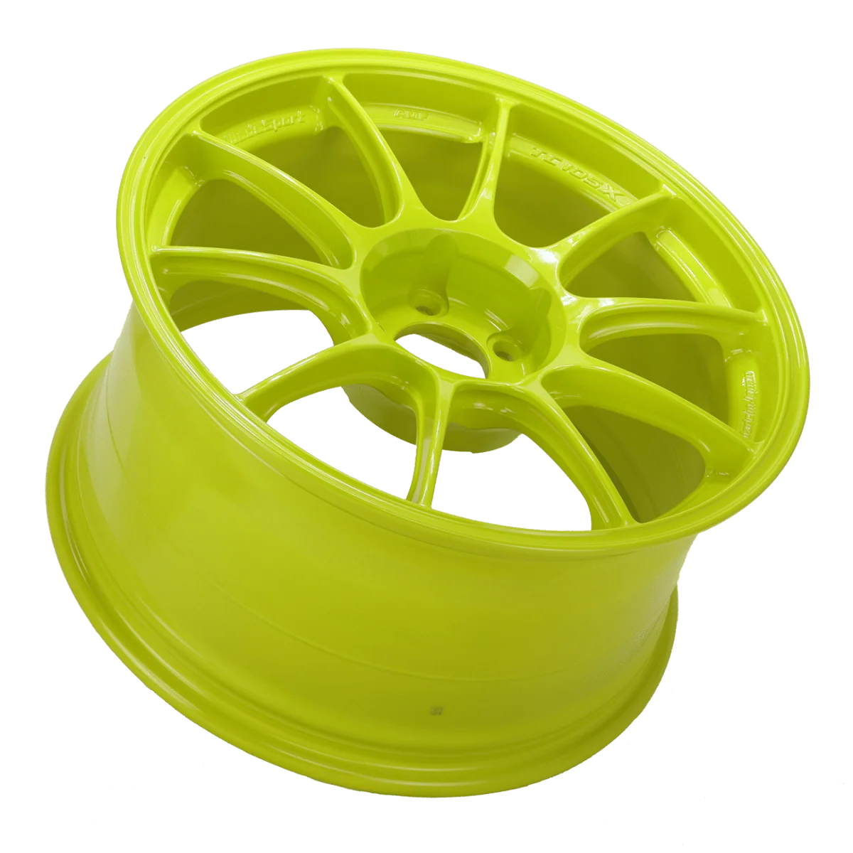 WedsSport TC-105X AMF GT Yellow 18x9.5 5x114.3 +35mm Offset 2015-2026 WRX / 2011-2021 STI - Image 4
