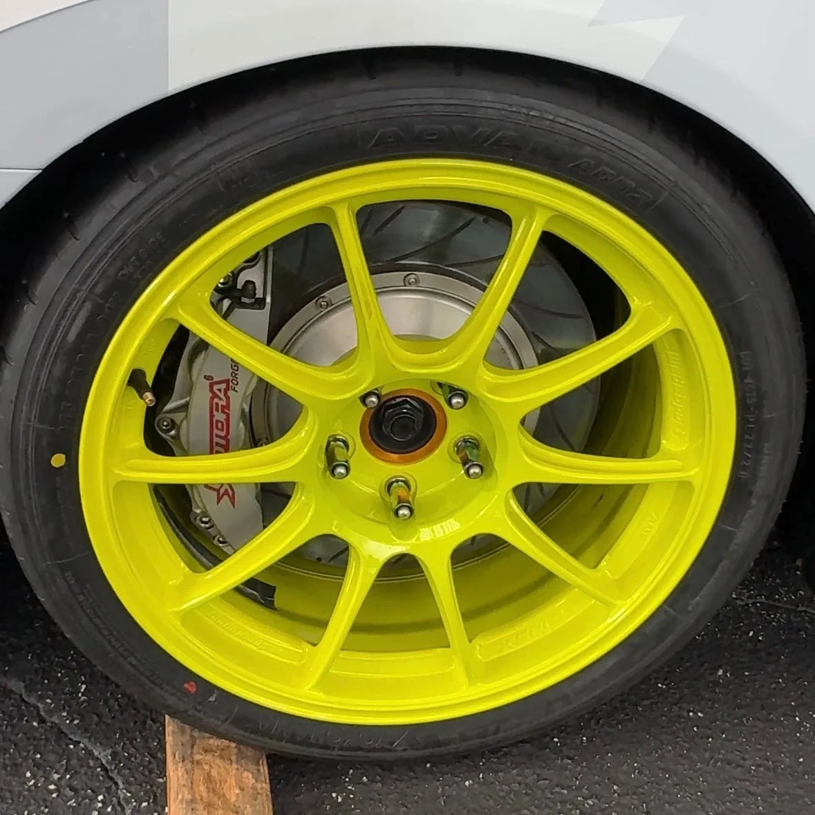WedsSport TC-105X AMF GT Yellow 18x9.5 5x114.3 +35mm Offset 2015-2026 WRX / 2011-2021 STI - Image 8