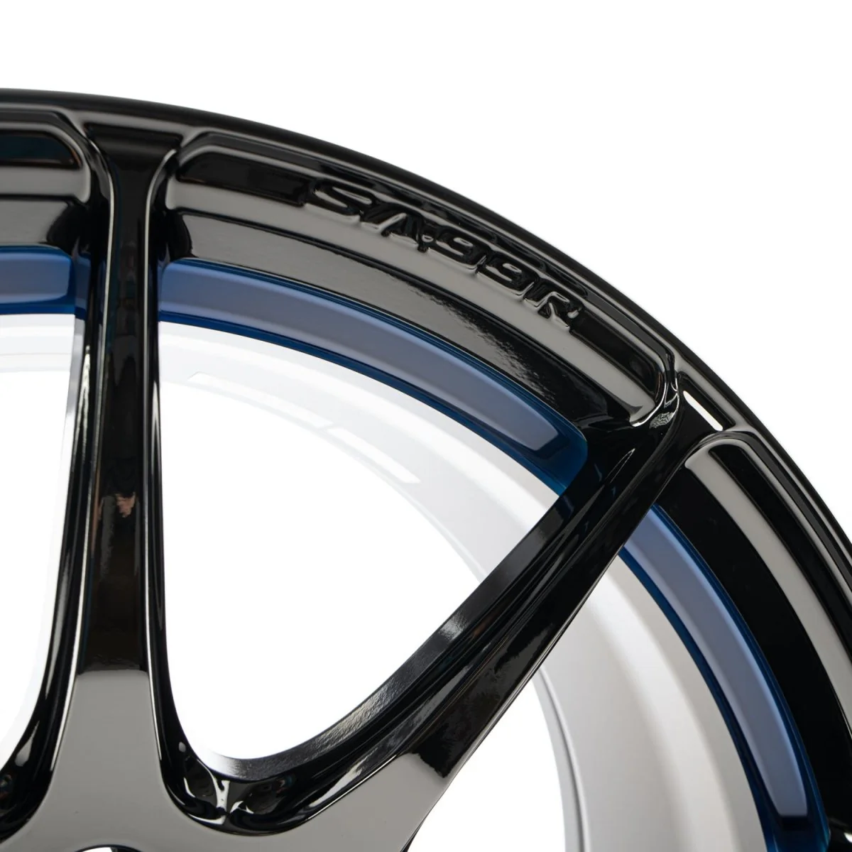 WedsSport SA-99R Blue Light Chrome II 18x9.5 5x114.3 +38mm Offset 2015-2026 WRX / 2011-2021 STI - Image 4