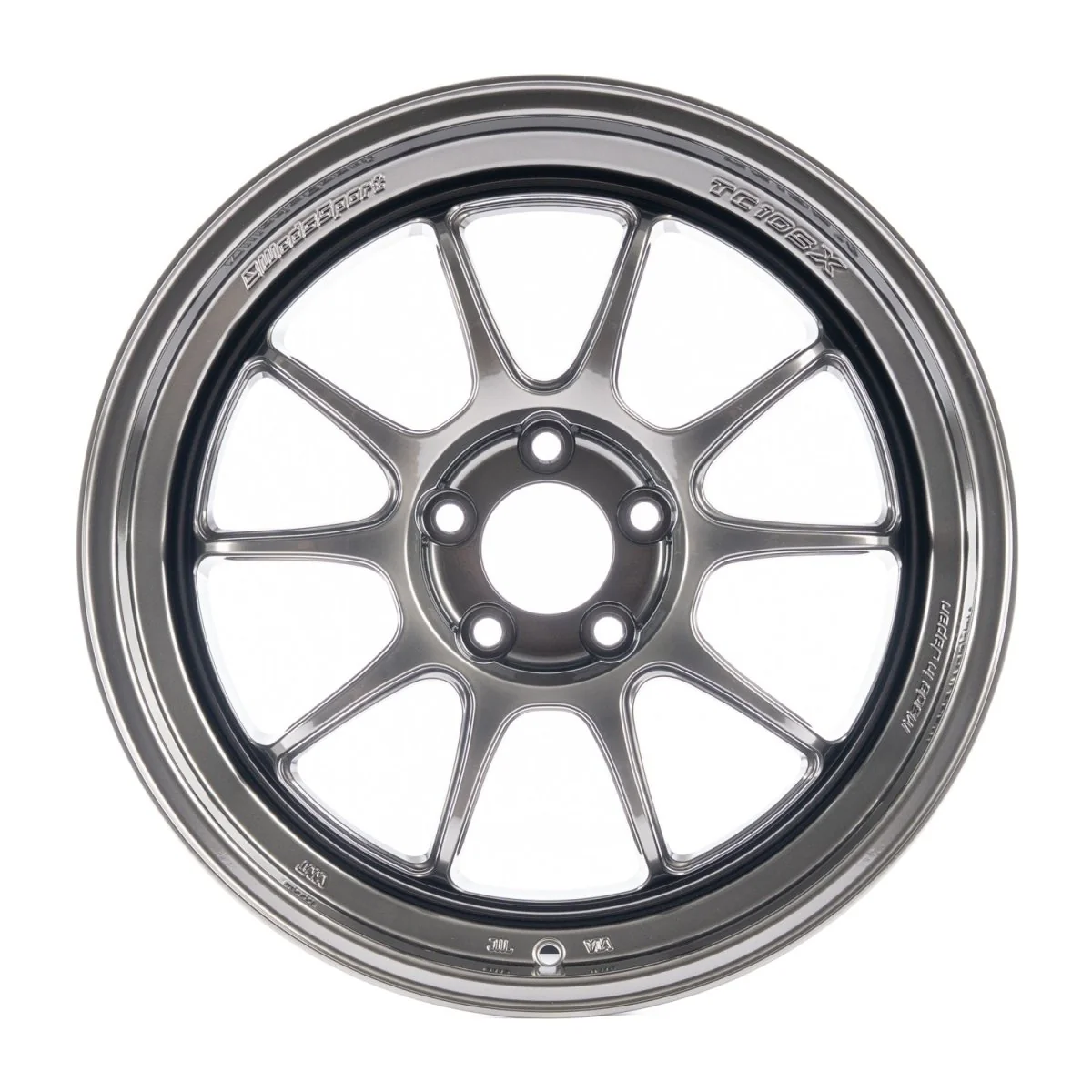 WedsSports TC105X DSR EJ Titan 18x9.5 5x114.3 +35mm Offset 2015-2026 WRX / 2011-2021 STI