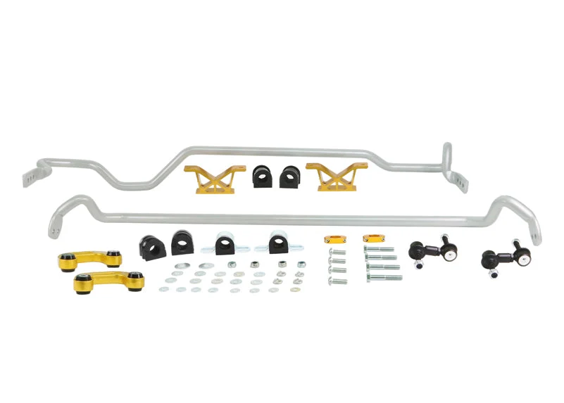 Whiteline Front and Rear 24mm Adjustable Sway Bar Kit 2004-2007 WRX Sedan - Image 2