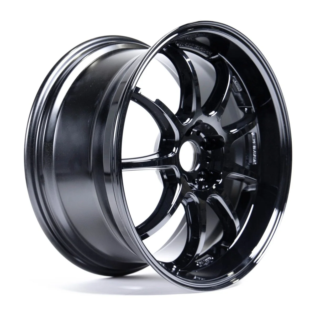 WORK Emotion D9R Gloss Black 19x9.5 +38mm 5x114.3 - Image 3