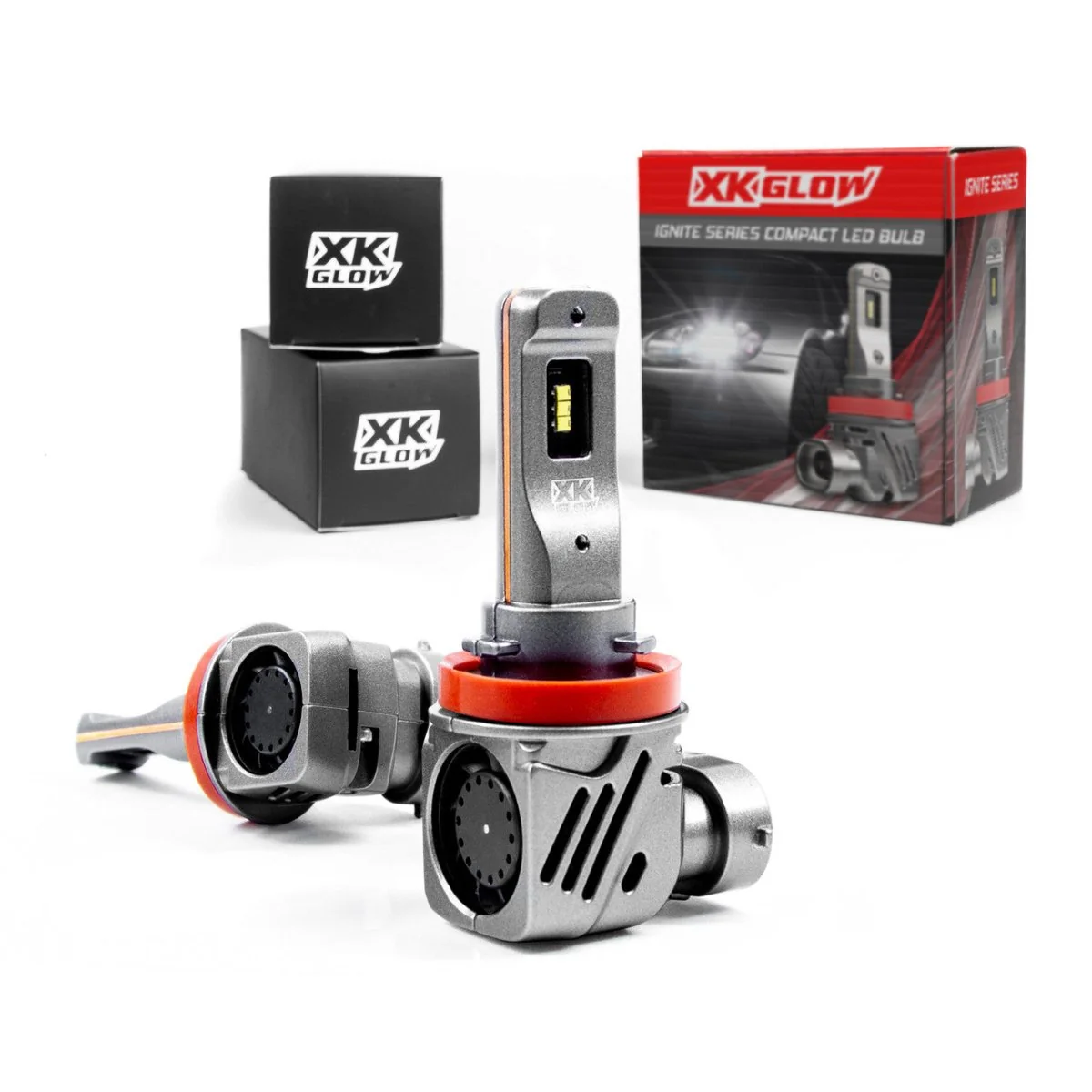 XKGlow Ignite Series Compact LED Bulb Kit | 9006 / HB4 Fitment