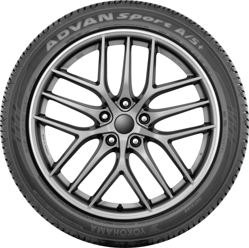 Yokohama Advan Sport A/S+ Tire 285/35R19 99Y - Image 2