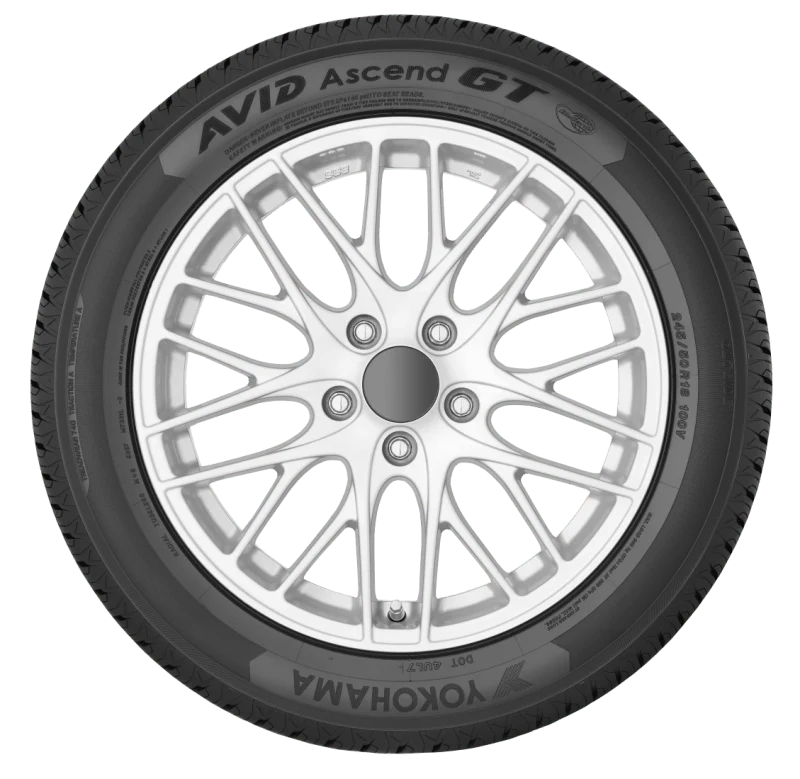 Yokohama Avid Ascend GT Tire 225/40R18 92V - Image 2